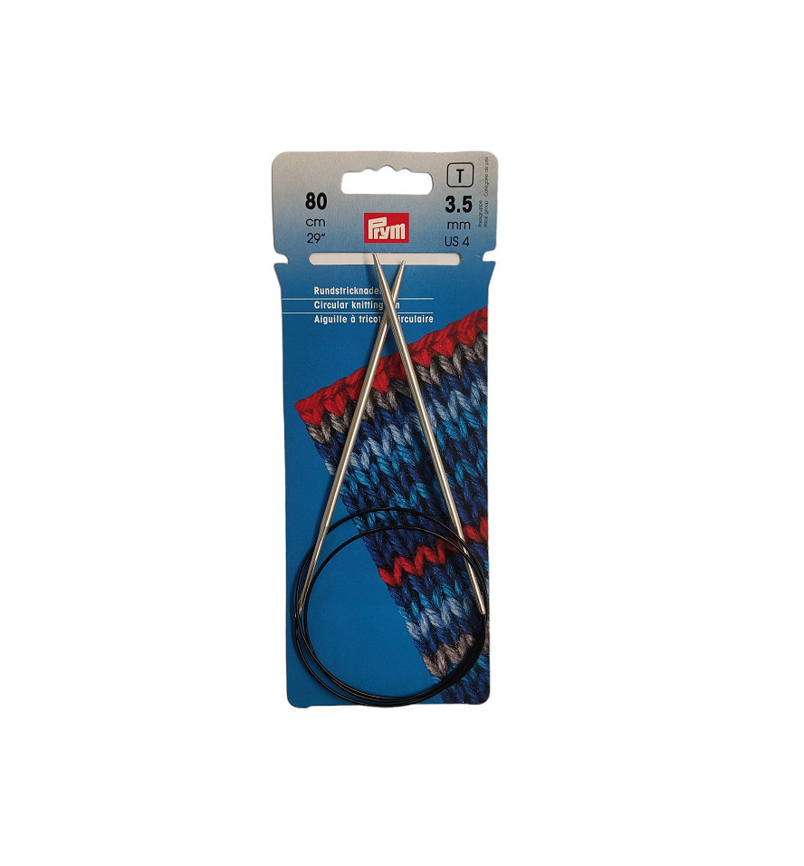 Prym Circular Knitting Needles 32 Size 6/4mm