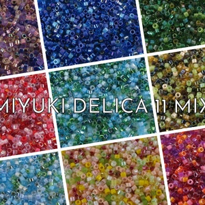 DELICA 11 MIYUKI 1200PCS  (Tube 7.2 GRAMM)