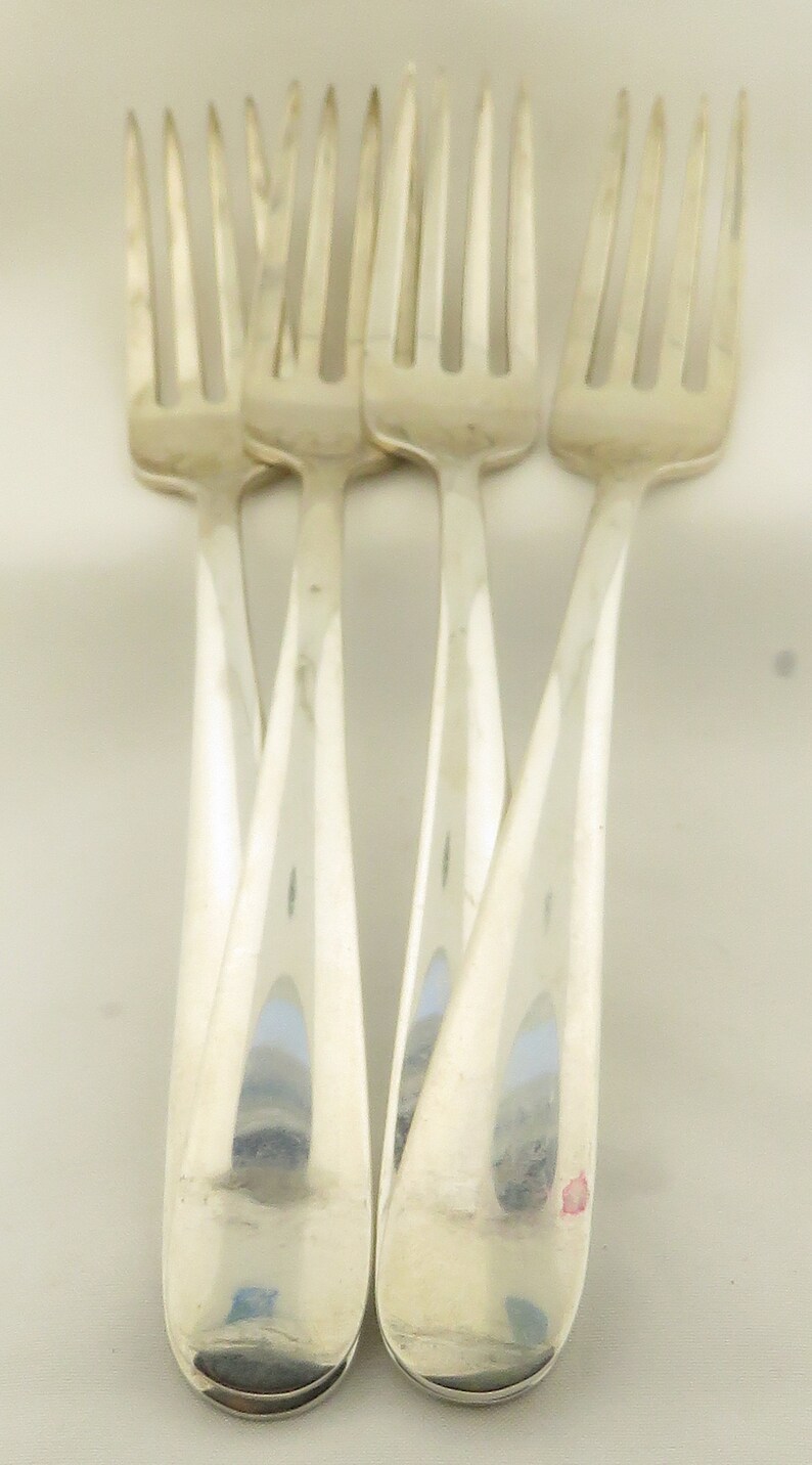 KIRK /& SON ROSE STERLING SILVER SALAD FORK 6 1//4/" MONOGRAM S