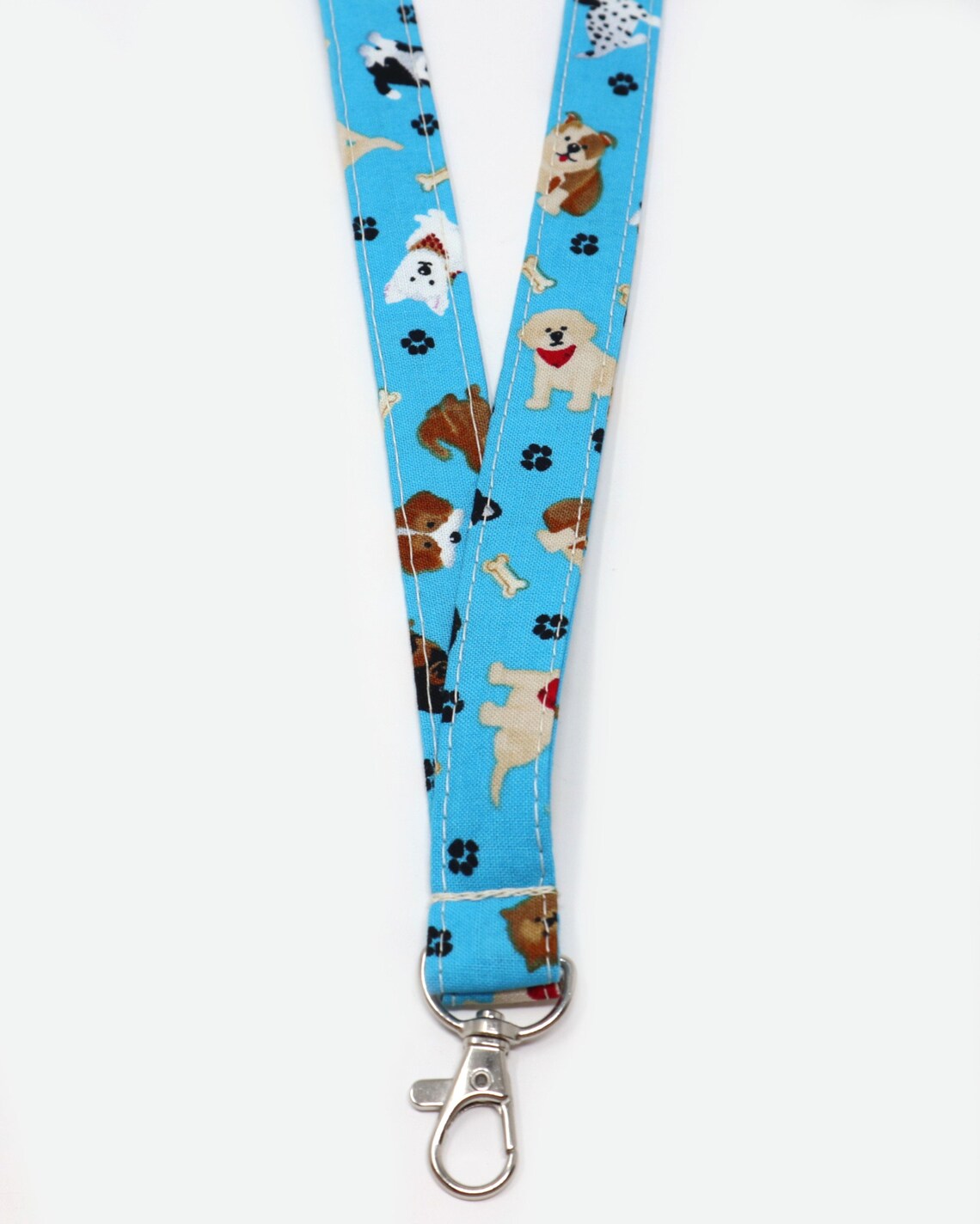 Dog Lanyard for Keys Dog Breeds Keychain ID Badge Holder Etsy