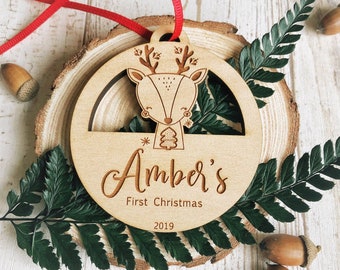 baby's first christmas etsy