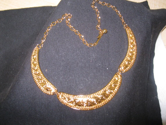 Vintage Avon "Roman Riches Collar" Necklace - image 1