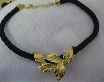 Vintage &quot;WHISPERING LEAVES&quot; Necklace