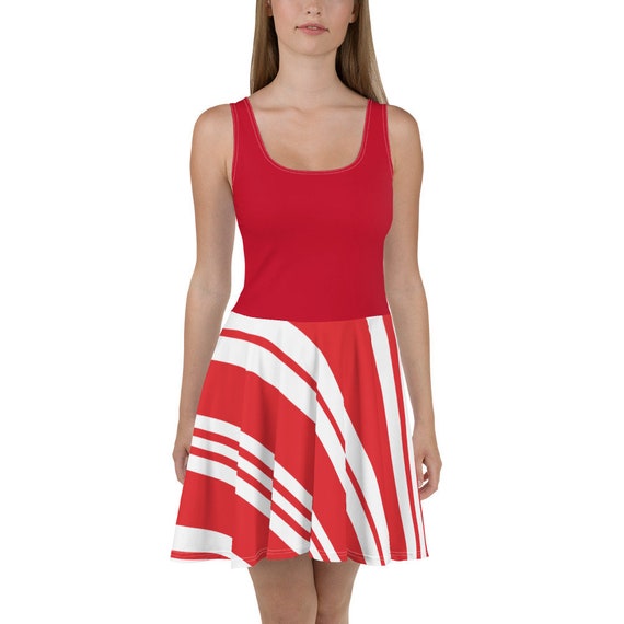 christmas party skater dress