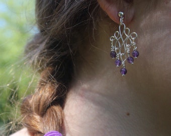 Chandelier earrings