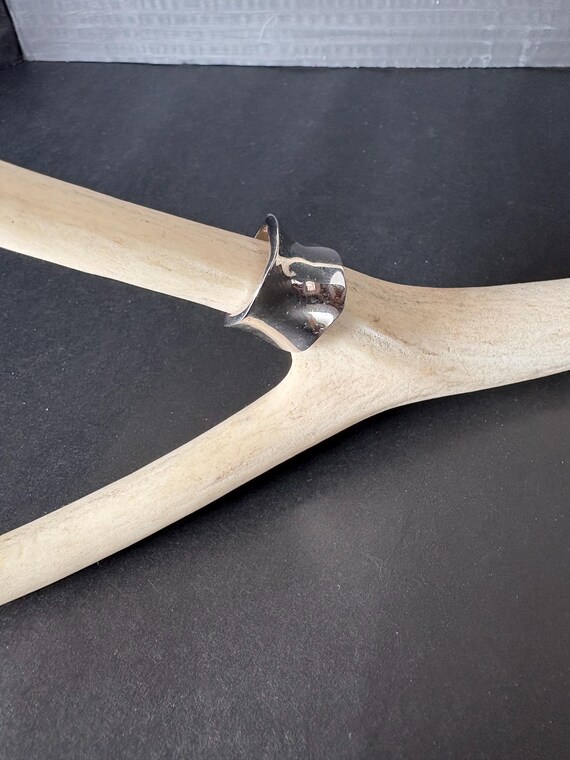 Chunky sterling silver ring