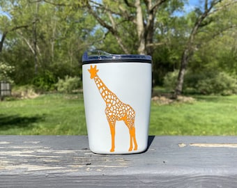 Giraffen-Aufkleber, Vinyl-Aufkleber, Tumbler-Aufkleber, Wasserflaschen-Aufkleber, Auto-Aufkleber, Laptop-Aufkleber, Fensteraufkleber