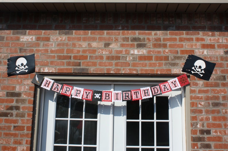 Pirate Birthday Banner