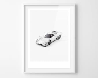 McLaren M6GT Front - Stamped - Unframed