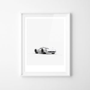 Ferrari 330 P4 Front - Stamped - Unframed
