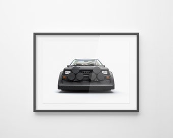 Brutal Beasts: Audi S1 E2 Front - Stamped - Unframed