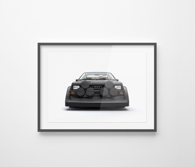 Brutal Beasts: Audi S1 E2 Front Stamped Unframed image 1