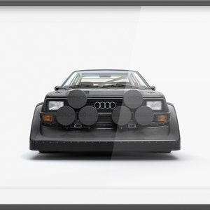 Brutal Beasts: Audi S1 E2 Front Stamped Unframed image 2