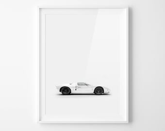 GT40 Side - Stamped - Unframed