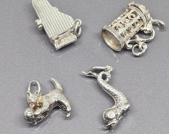 Vintage 銀製　動物のフィギュリン　ADAC　スターリングシルバー Zippo ジッポー 純銀 スターリングシルバー 925 Sterling Silver 1941