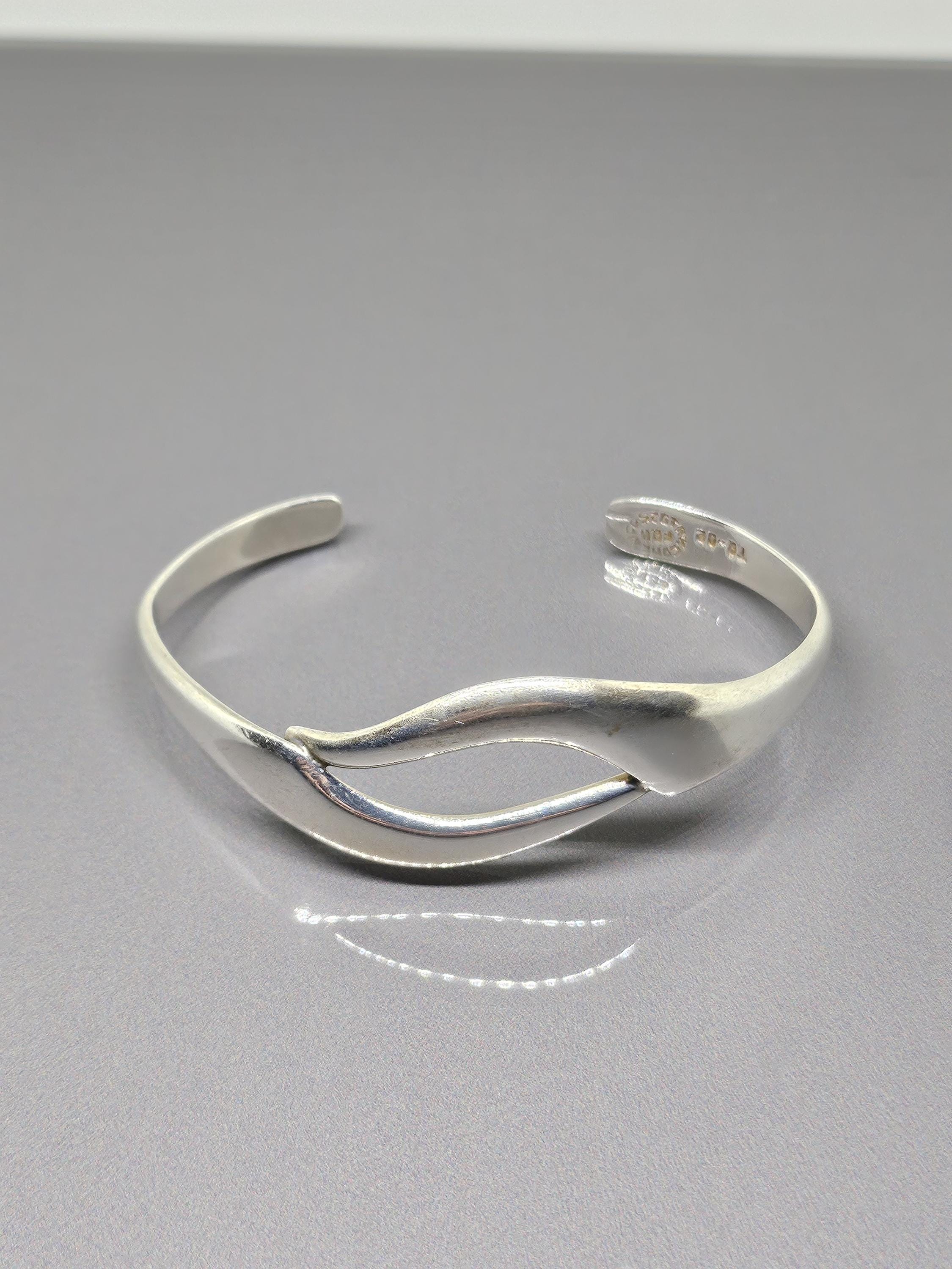 Mexico 925 Wave Cuff - Etsy