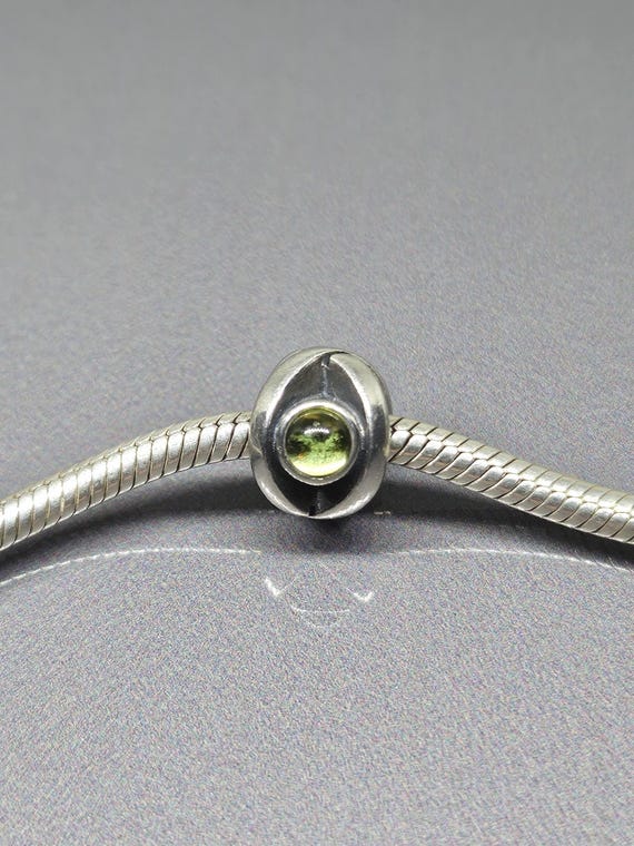 PANDORA Peridot Eye Charm Pandora August Birthstone Charm Pandora