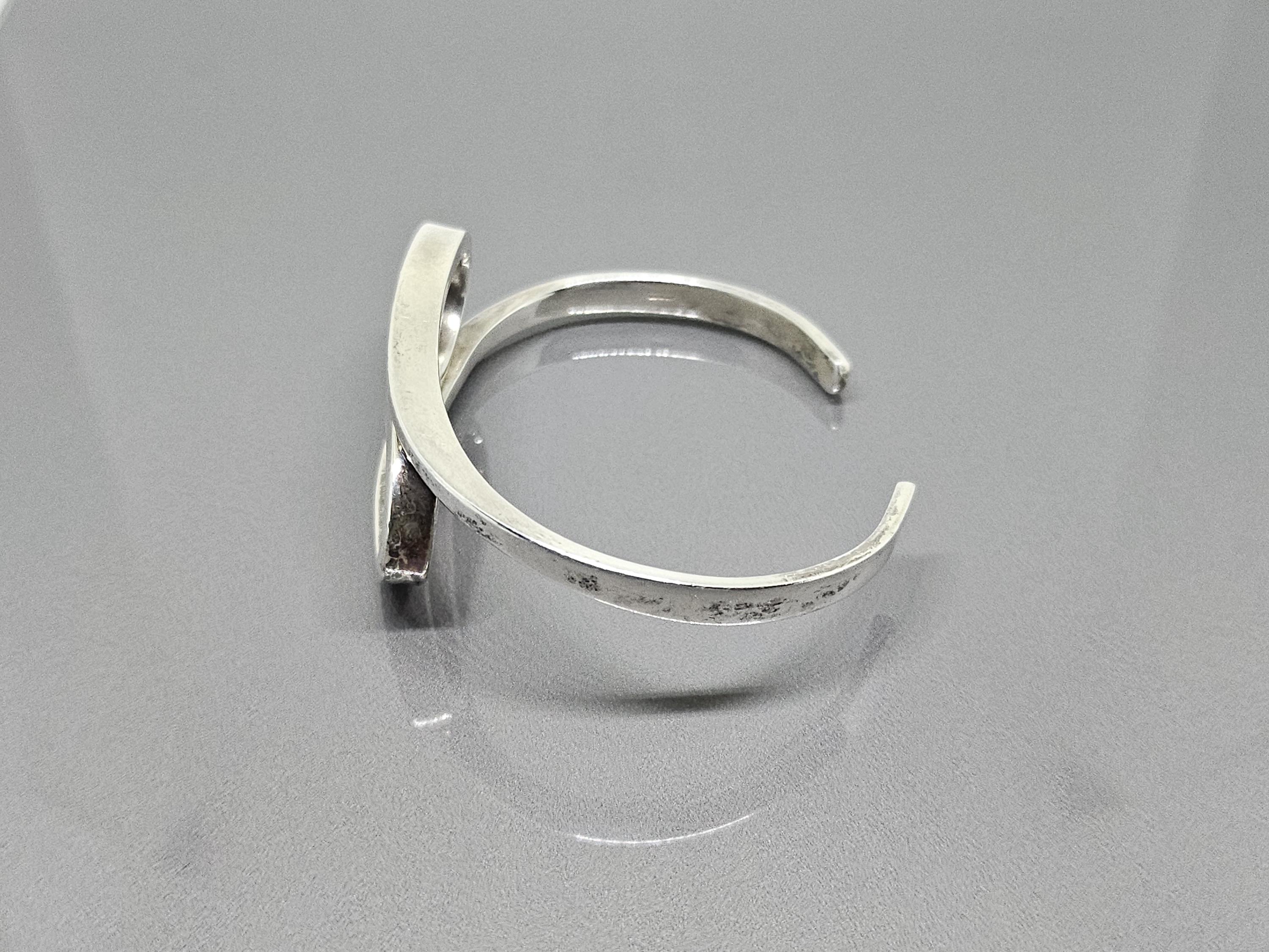 ヴィンテージ タスコ CII メキシコ ジグザグ バングル ワイド S