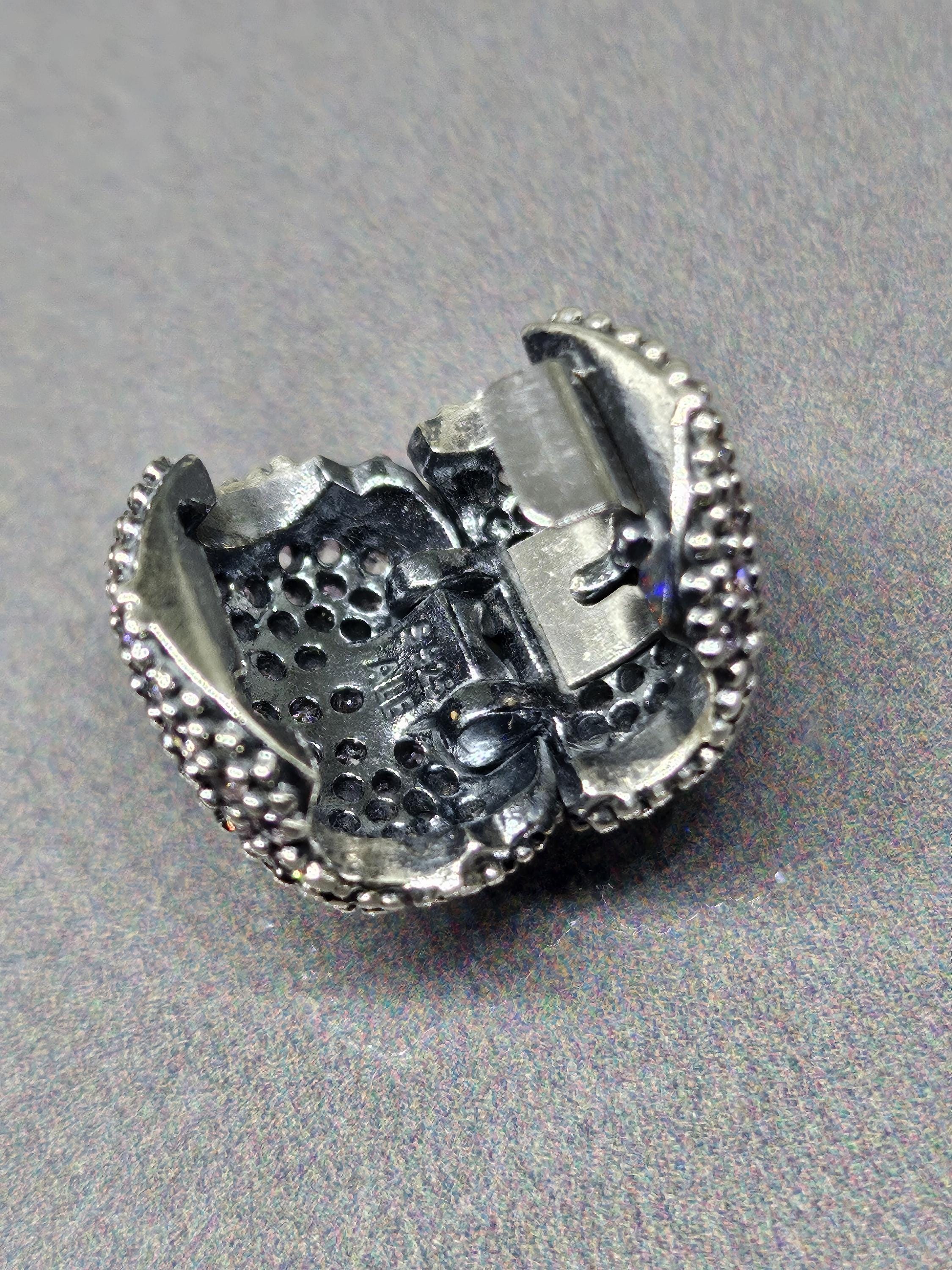 PANDORA ピンクパヴェハートクリップチャーム パンクCZハートクリップ 