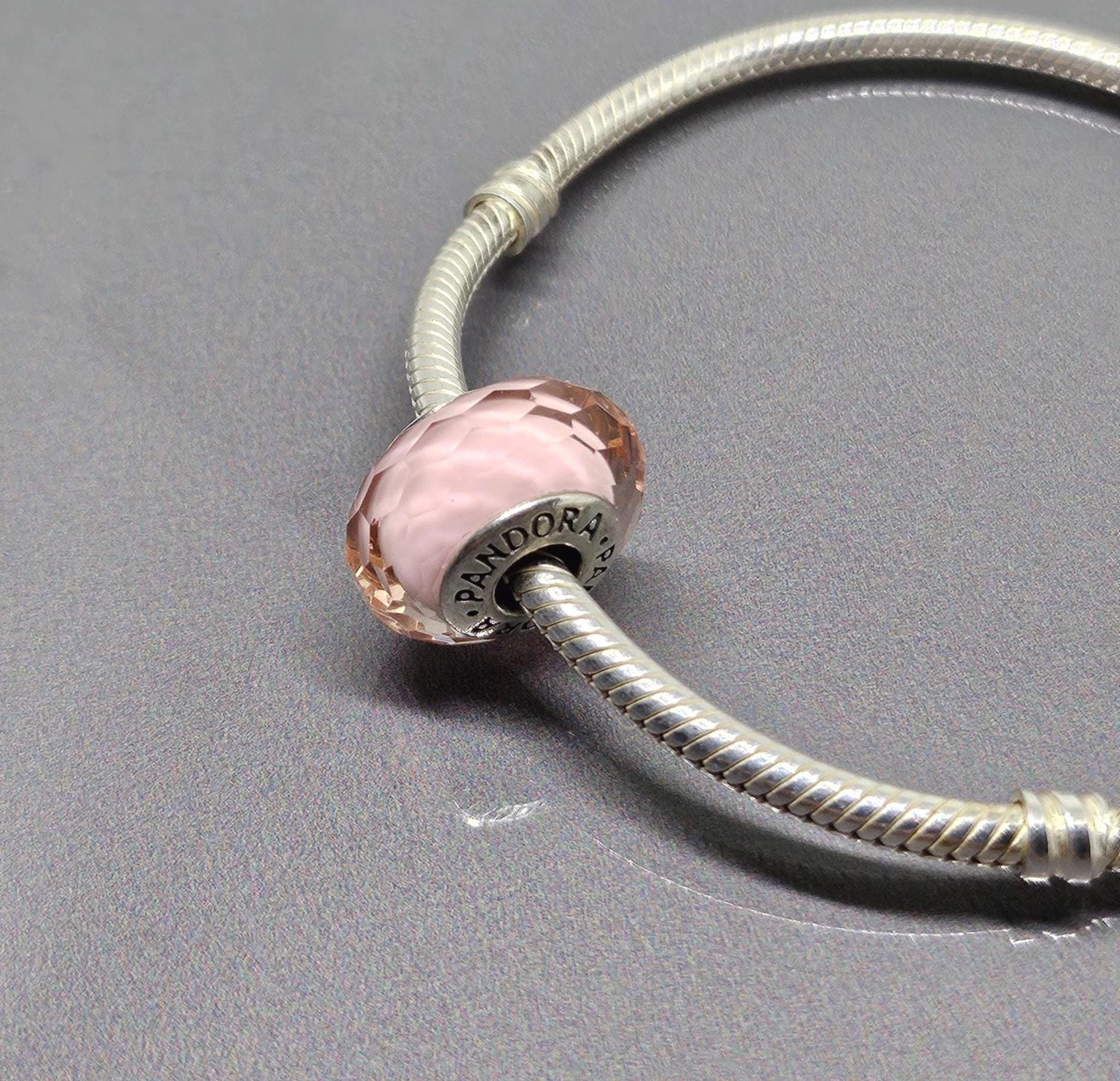 PANDORA ピンク ファッショナブル ムラーノガラス チャーム パンドラ 