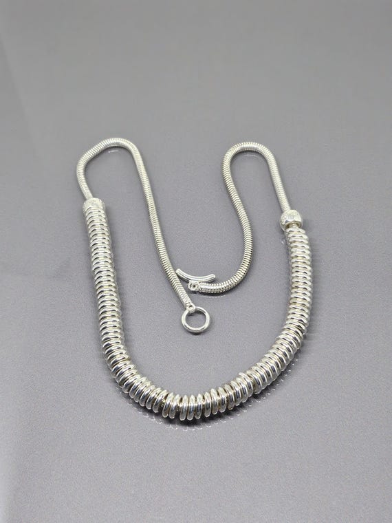 Links of London Sweetie Necklace Links of London Signature Sweetie T Bar Necklace 925 Sterling Silver SB093
