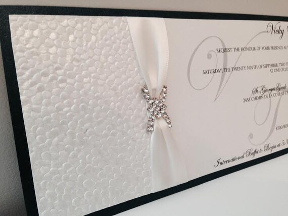 Textured Wedding Invitations 3