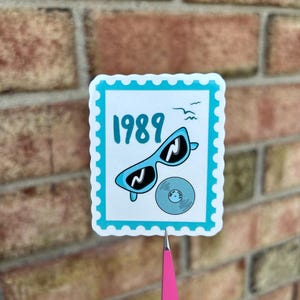 1989 Album Stamp- Vinyl Sticker, water resistant