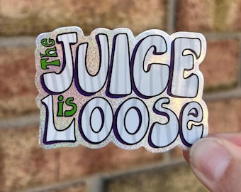 Beetle juice Vinyl Sticker - Water resistant