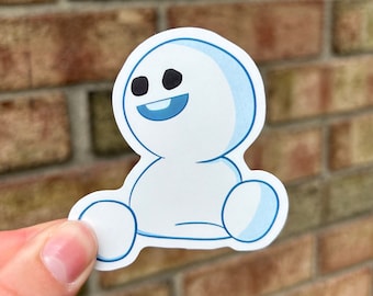 Snowgie Frozen Vinyl Sticker - Water Resistant