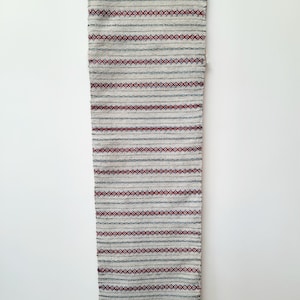 Swedish wool woven table runner