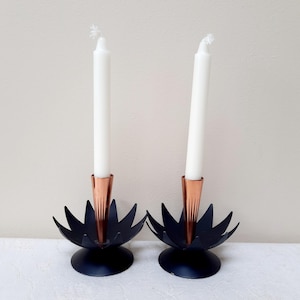 Ystad Metall candlestick holders