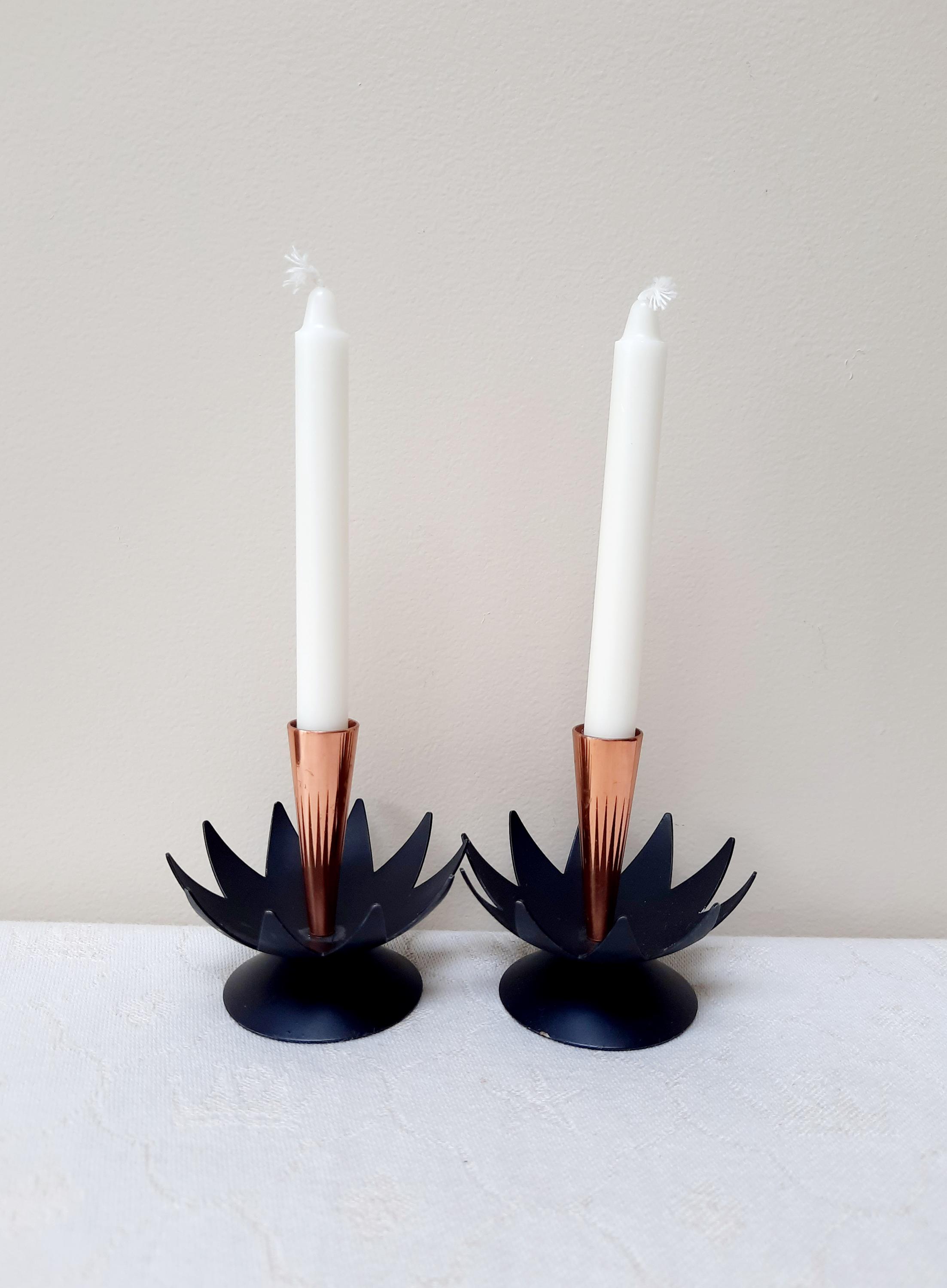 Ystad Metall Candlestick Holders - Etsy Israel
