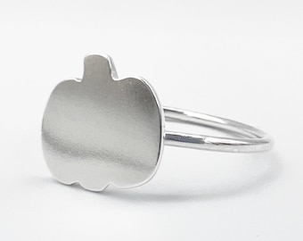 Pumpkin Ring in Sterling Silver