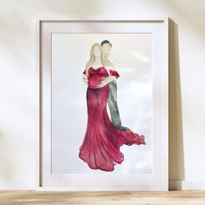 Custom Watercolor Portrait – Custom Keepsake