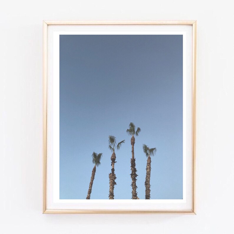 Palm Tree Leaves Beach Art California Art Print Room Travel Print Brandy Melville Frame Photography Bedroom Decor Tumblr Room Decor Art Collectibles Prints Kromasol Com