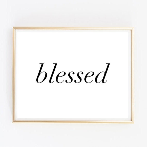Seligen Tumblr Pintrest Zitat Typografischer Print Wort Zitat Etsy