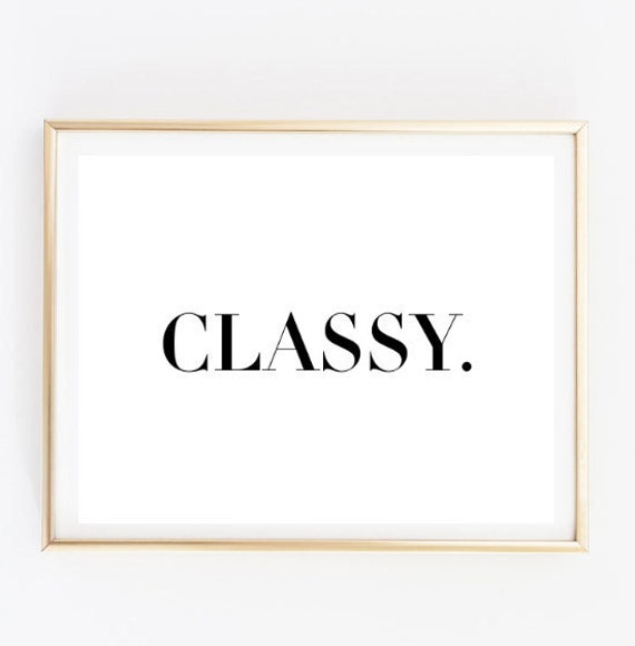 Classe Tumblr Pintrest Citation Typographique Impression Mot Etsy