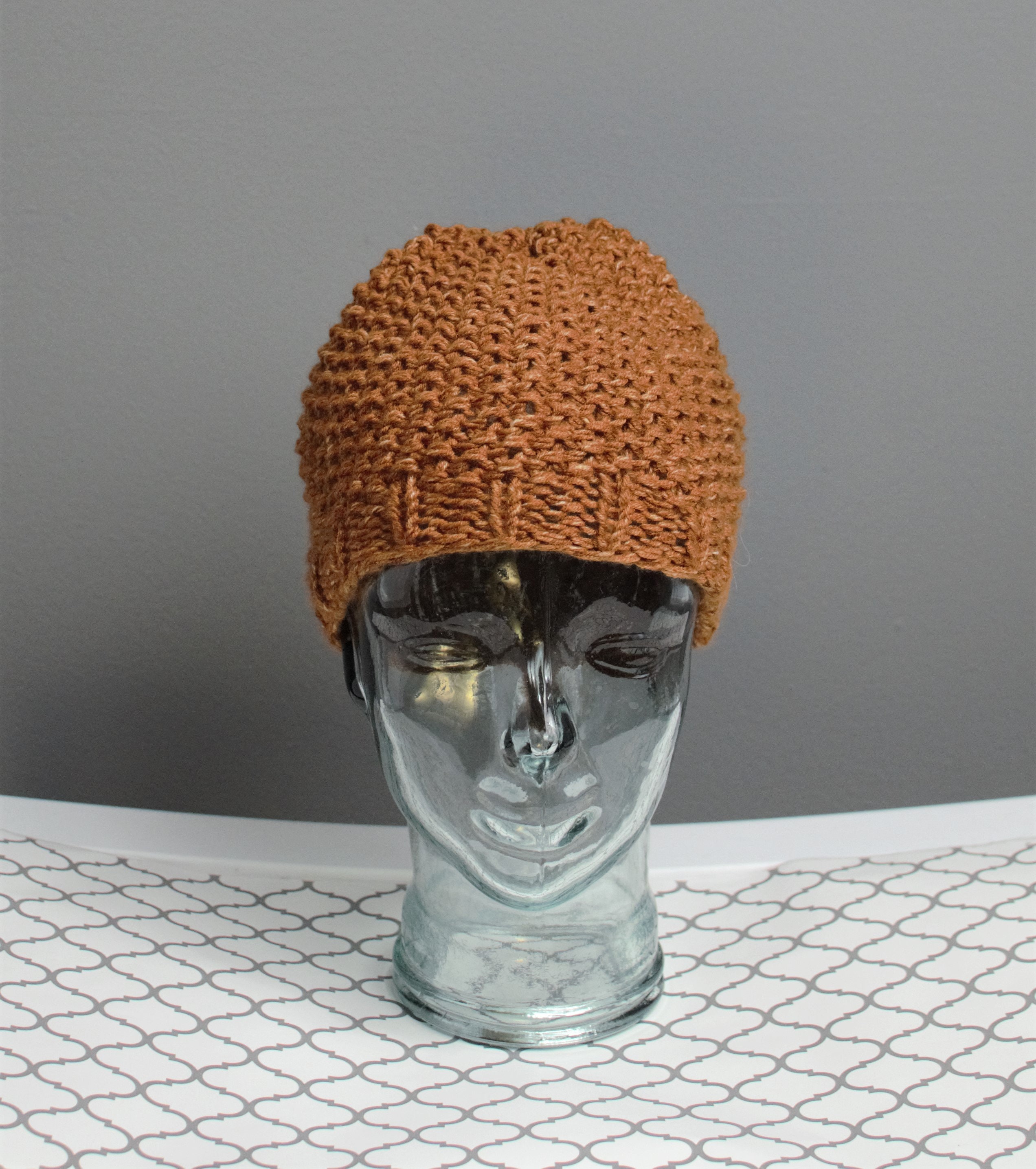 Orange Knit Hat/ Knit Hat Women/ Knitted Hats/ Hats Women/ Etsy