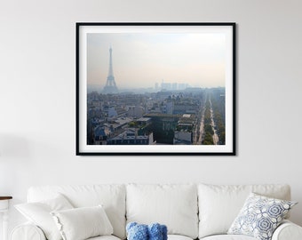 Eiffel Tower Photography Paris Photography  Paris Eiffel Tower Paris Wall Art Paris Home Decor Horizontal Paris Print Paris Skyline