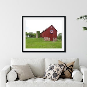 Farmhouse Decor Wall Art, Rustic Home Decor, Farm Photography, Farmhouse Decor, Country Art, Rustic Wall Art, Picture of Barn, Field Art image 1