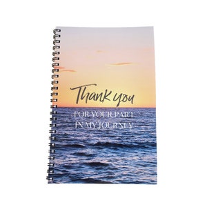 Mentor Gift, Teacher Notebook,  Mentor Thank you, Mentor Gift for Women, Mentor Gift for Men, Spiral Notebook, Mentor Appreciation, Journal
