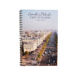Paris Trip, Paris Notebook, Paris Wedding, Travel Journal, Paris Gift, Paris Journal, Paris Honeymoon, Going to Paris, Paris France