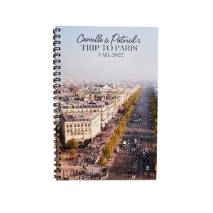 Paris Trip, Paris Notebook, Paris Wedding, Travel Journal, Paris Gift, Paris Journal, Paris Honeymoon, Going to Paris, Paris France