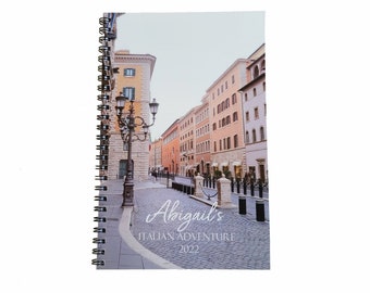 Italy Trip, Italy Notebook, Italy Wedding, Travel notebook,  Italy Gift, Italy Journal, Italy Honeymoon, Going to Italy, Europe Travel