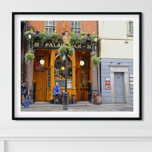 Ireland Photography, Irish Art Print, Irish Pub Art, Irish Pub Decor, Bar Art, Dublin Pub, Irish Bar Print, Castle Pub, - Palace Bar
