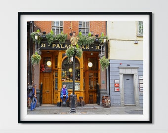 Ireland Photography, Irish Art Print, Irish Pub Art, Irish Pub Decor, Bar Art, Dublin Pub, Irish Bar Print, Castle Pub, - Palace Bar