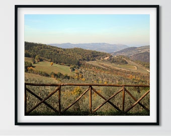 Tuscany Photography, Tuscan Landscape, Italy Print, Travel Photography, Tuscan Wall Decor, Italian Wall Art Italian Countryside European Art