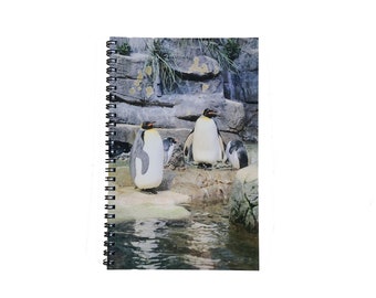 Penguin Lover Lined or Blank Notebook Journal Gift for Men Women Girls Boys Stocking Stuffer Christmas Present