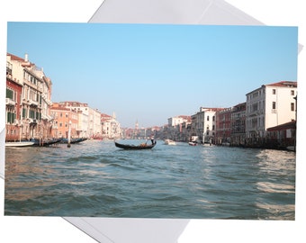 Venice Italy Stationery, Italian Gifts, 8 Blank Note Cards, Folded Stationery, Stationary Set, Notecards with Envelopes, Destination Wedding