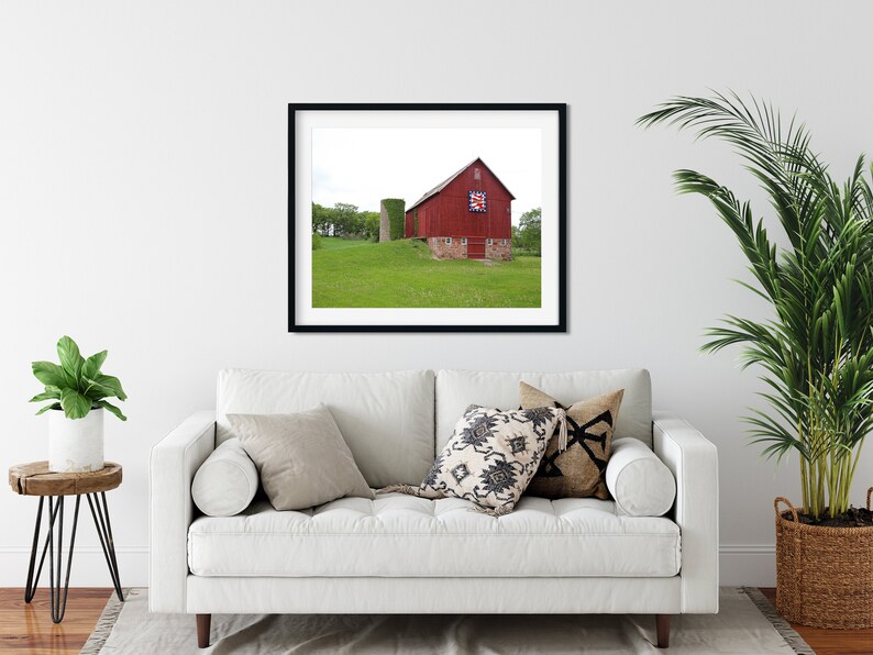 Farmhouse Decor Wall Art, Rustic Home Decor, Farm Photography, Farmhouse Decor, Country Art, Rustic Wall Art, Picture of Barn, Field Art image 1